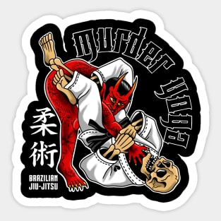 Murder yoga Sticker